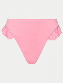 Strój kąpielowy United Colors Of Benetton różowy Dół od bikini