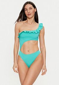 Strój kąpielowy United Colors Of Benetton turkusowy 