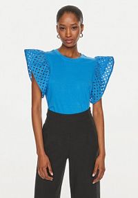 T-shirt United Colors Of Benetton niebieski damski 