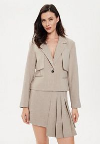 Żakiet Karen by Simonsen szary Marynarka