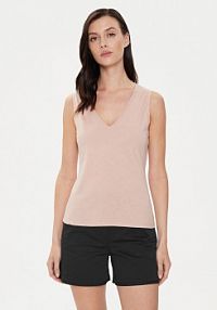 Top Sisley różowy damski 