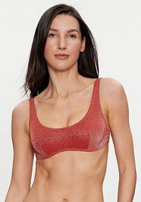 Strój kąpielowy United Colors Of Benetton czerwony Góra od bikini