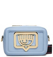 Torebka listonoszka Chiara Ferragni niebieska 