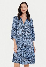 Sukienka codzienna Karen by Simonsen niebieska 