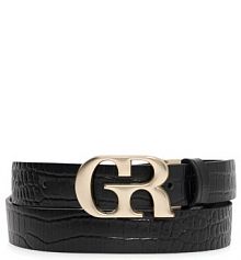 Pasek GINO ROSSI czarny damski Damski