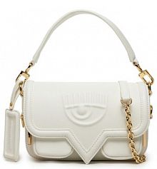 Torebka listonoszka Chiara Ferragni biała 