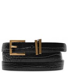 Pasek GINO ROSSI czarny damski Damski