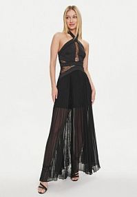 Sukienka wieczorowa Marciano Guess czarna 4GGK67 8637Z  Regular Fit