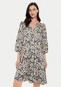 Sukienka codzienna Karen by Simonsen beżowa 