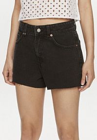 Szorty jeansowe United Colors Of Benetton czarne 4IPCD9018  Regular Fit