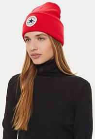 Czapka zimowa Converse czerwona damska