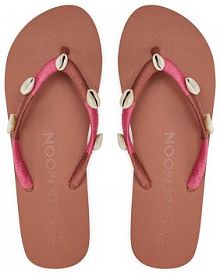 Japonki Banana Moon bordowy damskie