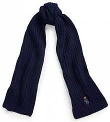 Szalik Polo Ralph Lauren granatowy damski