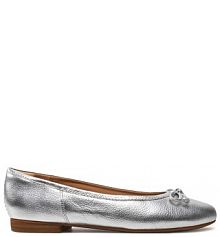 Baleriny Clarks srebrne