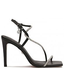 Sandały na obcasie Kazar czarne