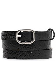 Pasek GINO ROSSI czarny damski