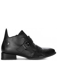 Botki Maciejka czarne damskie