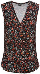 Top z mieszanki wiskozy  damski Bonprix