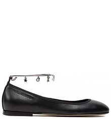Baleriny KARL LAGERFELD czarne