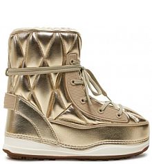 Śniegowce Bogner złote damskie