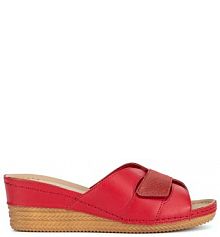 Klapki Go Soft czerwone damskie