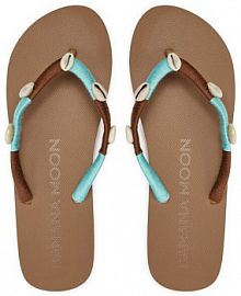 Japonki Banana Moon brązowe damskie