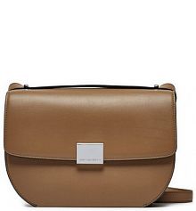 Torebka listonoszka KARL LAGERFELD brązowa