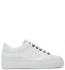 Sneakersy AGL białe damskie