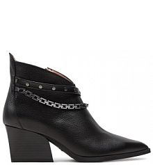 Botki na obcasie Hispanitas czarne