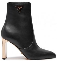 Botki na obcasie Guess czarne