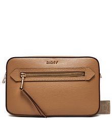 Torebka listonoszka DKNY brązowa