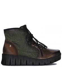 Botki Maciejka zielone damskie