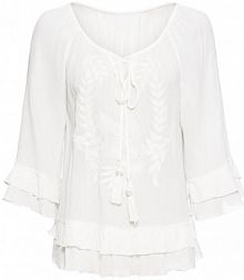 Tunika z haftem  Bonprix