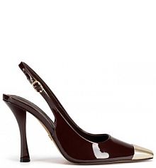 Szpilki Nine West brązowe