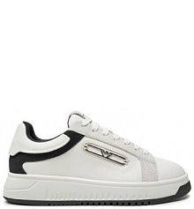 Sneakersy Emporio Armani białe damskie