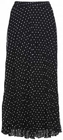 Spódnica z szyfonu z efektem kreszowania  Bonprix