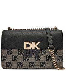 Torebka listonoszka DKNY czarna
