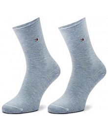 Skarpetki Tommy Hilfiger niebieskie damskie