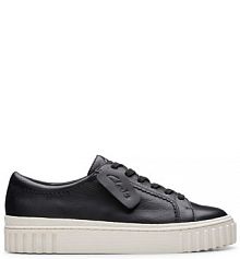 Sneakersy Clarks czarne damskie