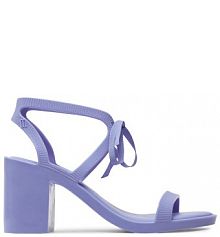 Sandały na obcasie Melissa niebieskie
