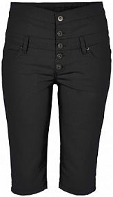 Bermudy z elastycznej mieszanki bawełny  damskie Bonprix