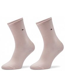 Skarpetki Tommy Hilfiger różowe damskie