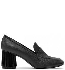 Półbuty na obcasie AGL czarne