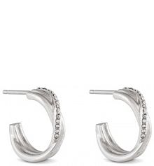 Kolczyki Calvin Klein srebrne