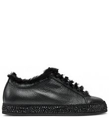 Sneakersy Le Silla czarne damskie