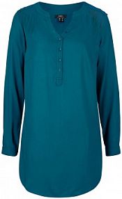 Bluzka tunikowa z miękkiej wiskozy  Bonprix