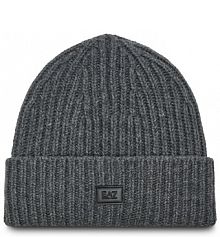 Czapka zimowa EA7 Emporio Armani szara damska