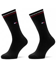 Skarpetki Tommy Hilfiger czarne damskie