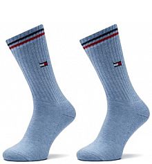 Skarpetki Tommy Hilfiger niebieskie damskie