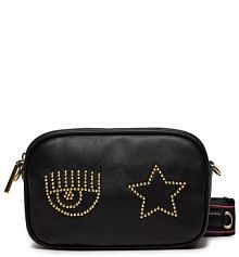 Torebka listonoszka Chiara Ferragni czarna